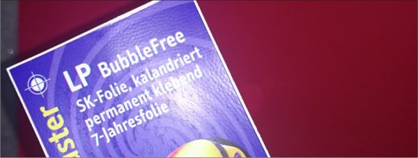 Bubblee Free Folie qm 34,90 €