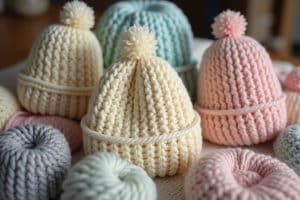 Süße Babymützen häkeln: Anleitung für Anfänger