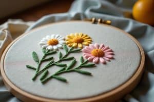 gänseblümchen sticken-Titel