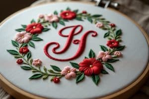 initialen sticken-Titel