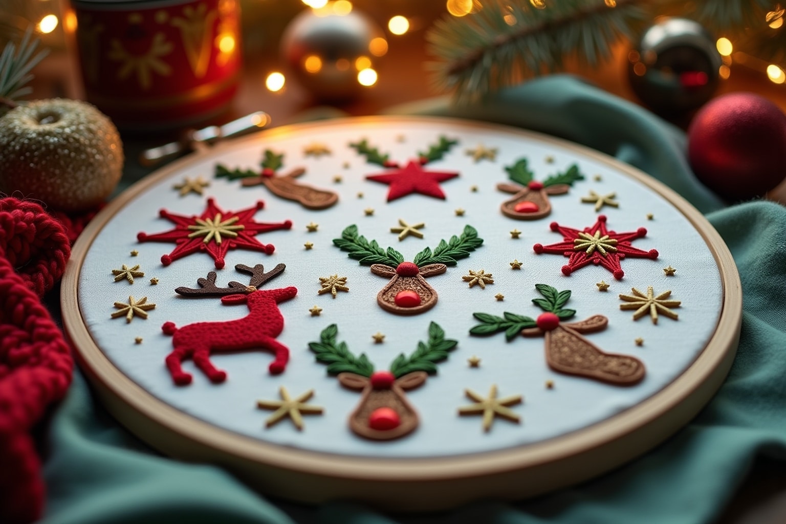 sticken weihnachten-Titel