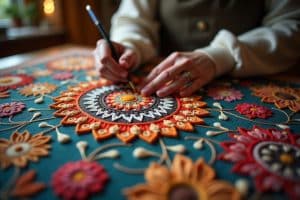 teppich besticken-Titel