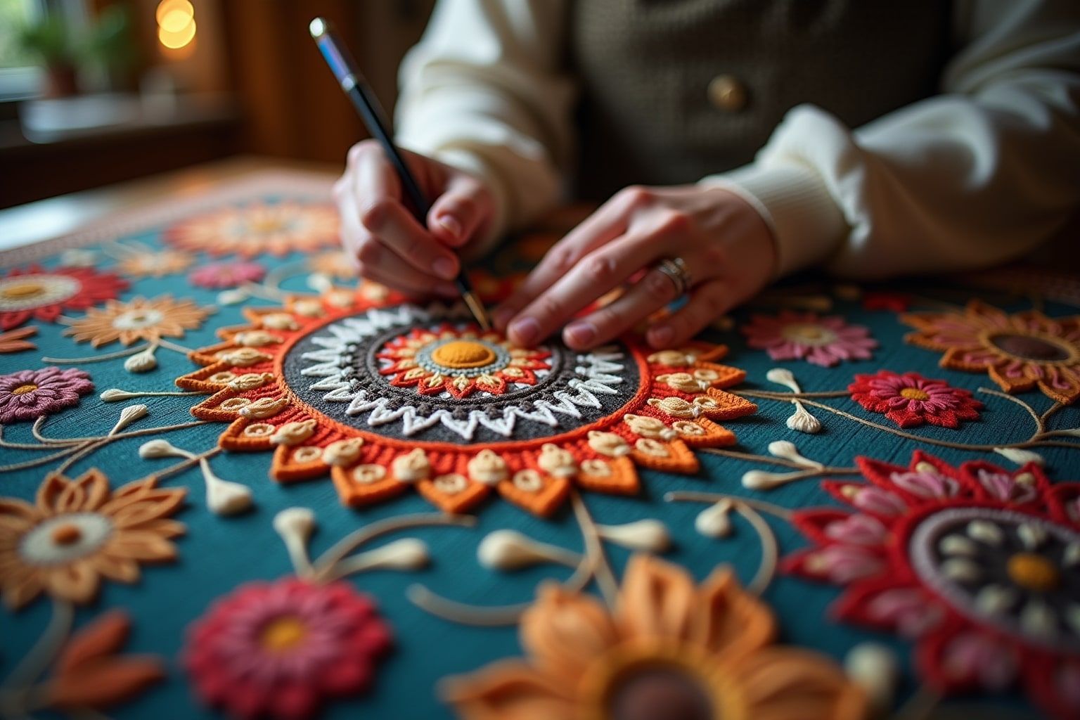 teppich besticken-Titel