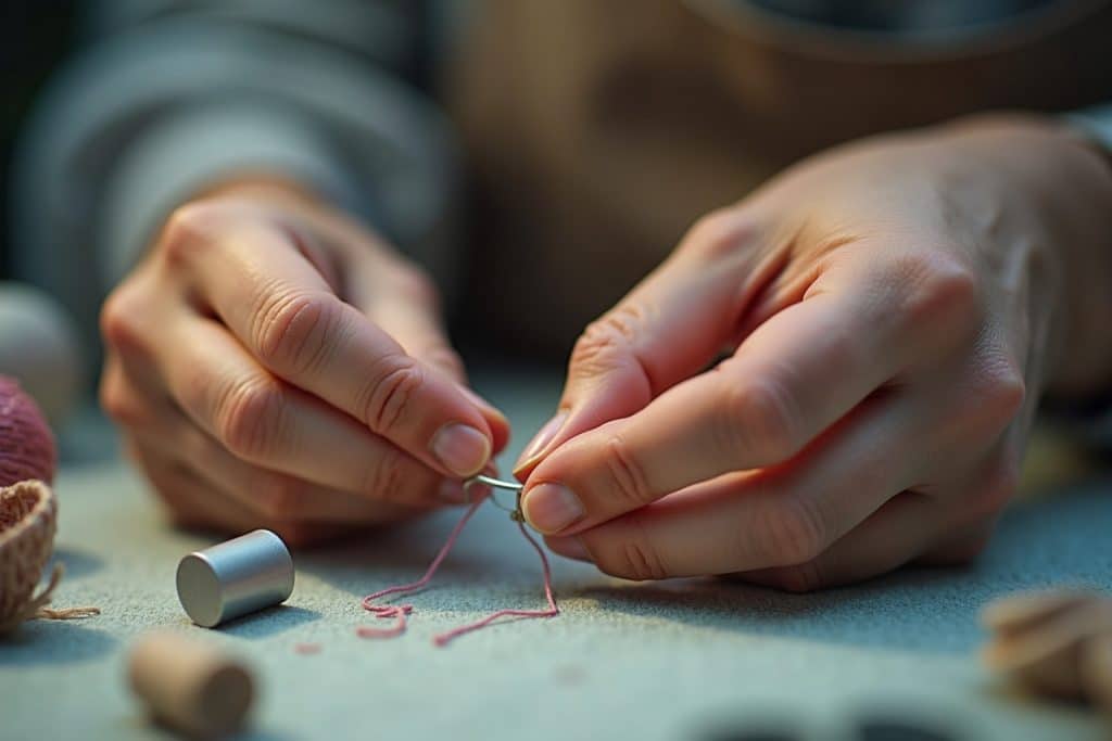 4 Stück Nähfingerhüte – Schutz Für Finger Beim Nähen, Sticken & Quilten, Für Anfänger & Erwachsene