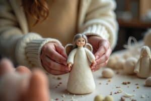 Engel filzen: Kreative DIY-Anleitung für Anfänger