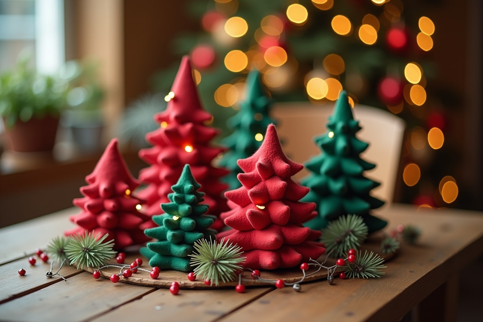 14 Filzen Weihnachtsdeko Ideen