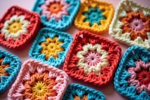 15 Ideen: Häkeln moderne Granny Squares
