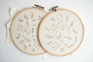 13 moderne und einfache Stickmuster