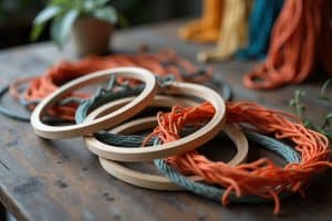 17 Sticken Rahmen Dekorieren Ideen