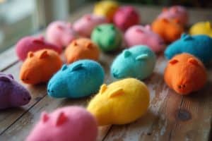 17 Filzen Ostern DIY Ideen