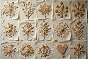 14 Sticken Vintage Muster Ideen