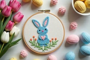 14 Sticken Ideen für Ostern