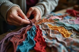 Stoffreste weben: Kreative Ideen