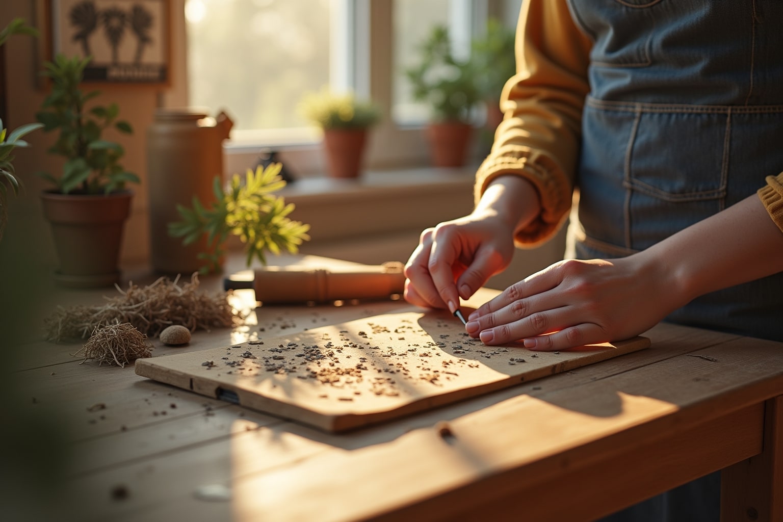 Nachhaltige DIY-Ideen knüpfen