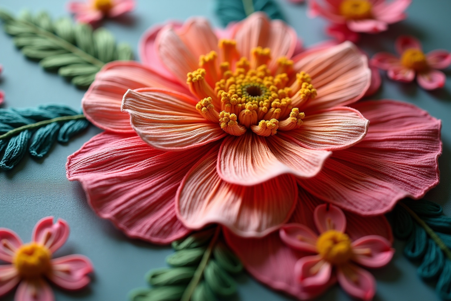Modern Sticken: Florale Stickmuster